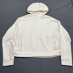 The North Face Women’s Cream Hoodie Long Sleeve Size L